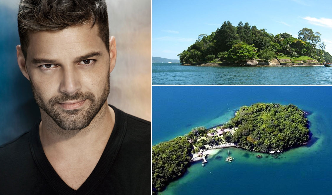 
	
	Ricky Martin đã bỏ ra 8 triệu USD để mua hòn đảo Angra dos Reis ngoài khơi của Brazil.